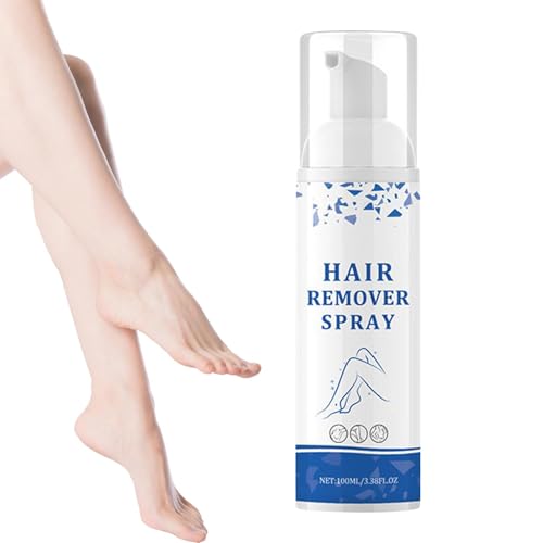 Haarentfernungsspray – Haarentfernungsspray für Frauen | Haarentfernungsspray für Frauen | Intimhaarentfernungscreme Formel für alle Hauttypen, Enthaarungscreme für Gesicht und Körper von Genérico