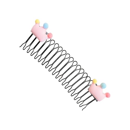 Haarkamm-Clips für Frauen | Blumenkranz-Clips, seitliche Kombinationen, Strong Hold Batpins Zubehör für Frauen von Girls Bun Styling von Genérico