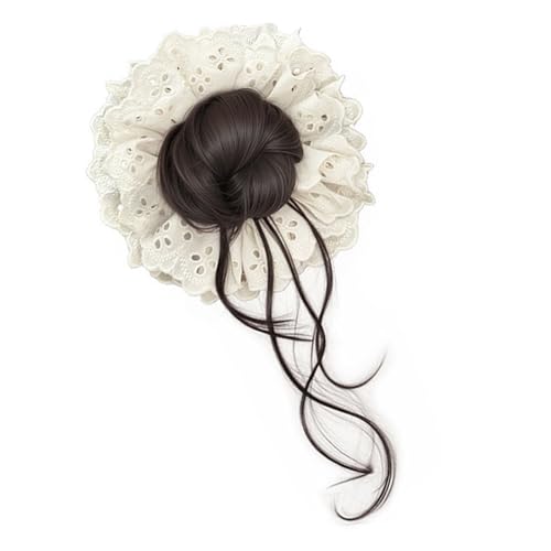 Haarknoten für Frauen | Haarteile mit Spitze für Damen | elastischer BH für Damen, Mädchen, , Freizeit, Party, Bankett, , Verabredung von Genérico