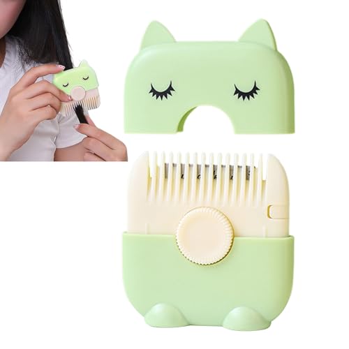 Haarschneidekamm | Haarschneidewerkzeug für Kinder | Doppelseitig für Pony Kinder und Erwachsene Jugendliche Damen von Genérico