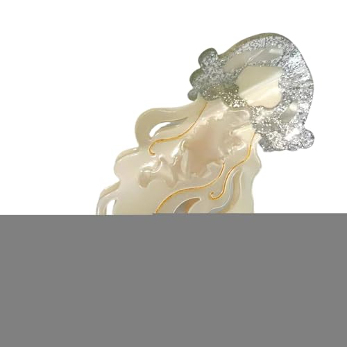 Haarspange aus Acetat in Quallenform | Frauen mit starker Pflege, inspiriert vom Meer | Perfekt für Tanzen, Hochzeiten und Fotoshootings - Cab von Genérico