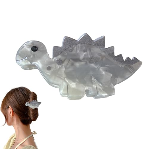 Haarspangen aus Acryl, moderne Haarspangen | Dinosaurier-Haarspange für Frauen | Nonslip Strong Hold Zubehör PEA Styling-Werkzeuge für die Kopfbedeckung von Genérico