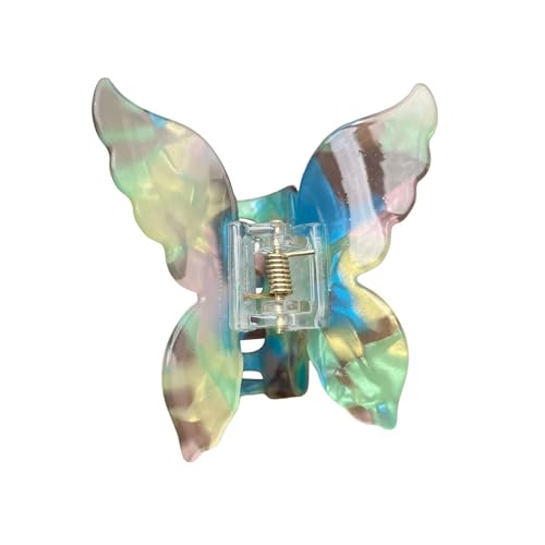 Haarspangen in Schmetterlingsform - Niedliche Haarspange für Damen | Schmetterlingskrallenclip in Feenfarbe | niedliche tragbare Krallenclips | Dekorationswerkzeug von Genérico