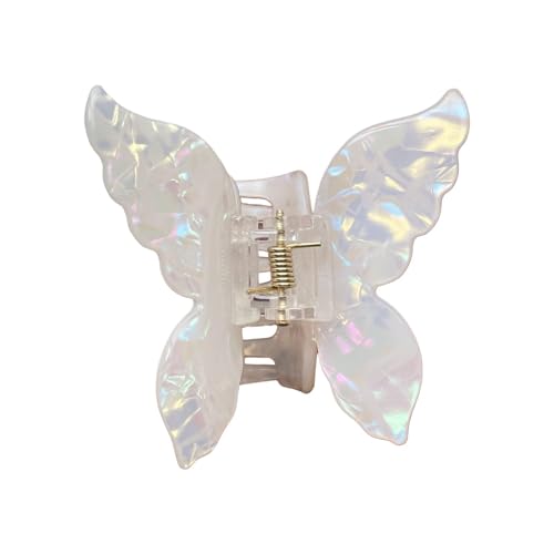 Haarspangen in Schmetterlingsform - Niedliche Haarspange für Damen | Schmetterlingskrallenclip in Feenfarbe | niedliche tragbare Krallenclips | Dekorationswerkzeug von Genérico