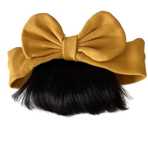 Haarverlängerungsclips – 42 - 47 cm Perücken für für Mädchen, Mädchen, Schleife, Bangs Wigs Haarbänder für den Alltag, modische Haar-Accessoires für Fu Haarverlängerungsclips – 42 - 47 cm Perücken für für Mädchen, Mädchen, Schleife, Bangs Wigs Haarbänder für den Alltag, modische Haar-Accessoires für Fu von Genérico