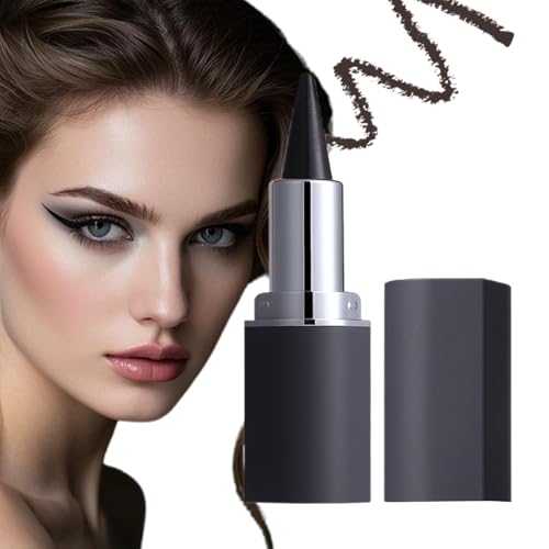 Intensives schwarzes Augengel Pantoffel: Wasserdicht, Smoky Eyeshadow Crayon Perfekt für Bühnenauftritte, Hochzeiten und Gothic Make-up: blutungsbeständig und leicht zu verarbeiten von Genérico
