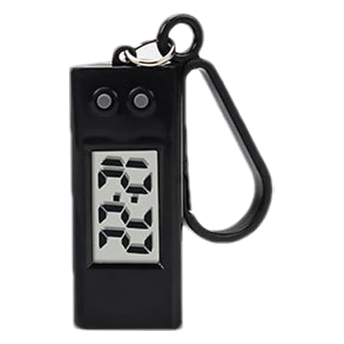 Keychain mit elektronischem Relais: Digitales Mini-Taschenrelais für Rucksäcke und Taschen, großes Display für einfaches Lesen, tragbares Relais für Kinder und Studenten, eleganter Anhänger mit Relais von Genérico