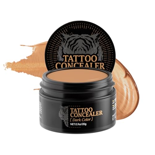 Korrekturcreme für den Körper: wasserdichte Haut verdeckt Make-up, hochwertige Grundierung, atmungsaktive kosmetische Lösung für jeden Tag, ein langanhaltender Concealer von Genérico