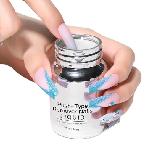 Künstliche Nail Glue Remover - Fingernail Tip Dissolver Solution | Quick Acting Fake Adhesive with Safe Formula, Professional Manicure Supplies for Women Girls Home Salon Beauty Enthusiasts von Genérico