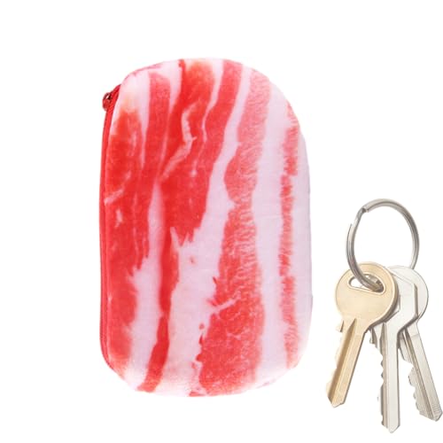 Lebensmittelgeldbörse, niedliche Münztasche | Federmäppchen mit Kosmetiktasche für Obst und Gemüse | Geldtasche aus weichem Plüsch für Urlaubseinkäufe, D, Consulte la descripción, Siehe Beschreibung von Genérico