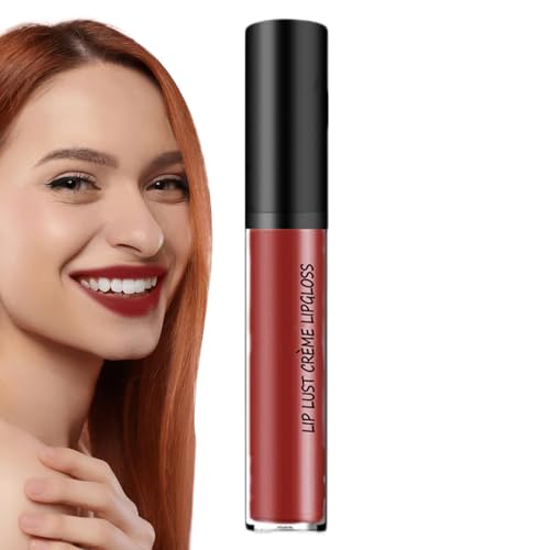 Lipgloss für Damen, langanhaltender flüssiger Lippenstift mit Volumeneffekt, feuchtigkeitsspendend, wasserfest, für den Alltag, Partys und Anfänger von Genérico