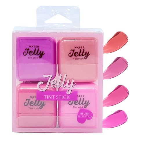 Lippenstift, Rouge, leicht, multifunktional, sofortige und dauerhafte Farbe mit Gel-Textur, natürliches Finish und einfache Anwendung für Damen und Familie von Genérico