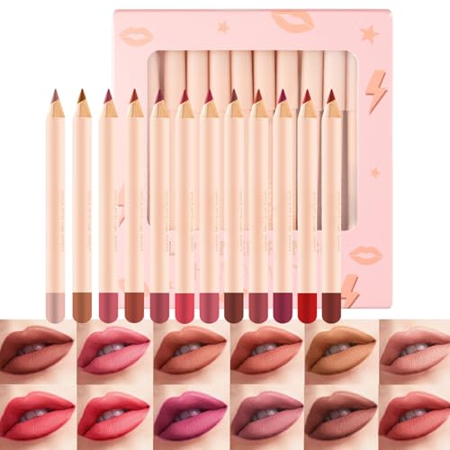 Lippenstift-Set – langanhaltender Lippenstift, erhältlich in 12 Farben, nährender Lippenstift, Frauen, Liebhaber, Braut, Mütter, Tanten, Make-up, Liebhaber und beste Freunde Lippenstift-Set – langanhaltender Lippenstift, erhältlich in 12 Farben, nährender Lippenstift, Frauen, Liebhaber, Braut, Mütter, Tanten, Make-up, Liebhaber und beste Freunde von Genérico