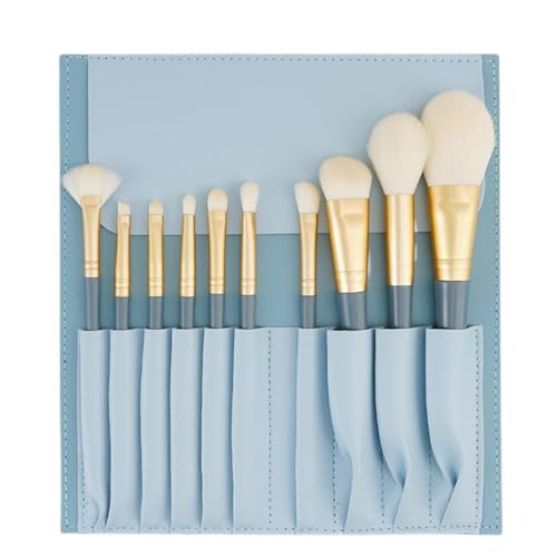 Make-up-Pinsel-Set, Make-up-Pinsel, 10 x Make-up-Pinsel, Schönheitspinsel für Damen, Reise-Make-up-Pinsel-Sets mit weichen Borsten von Genérico
