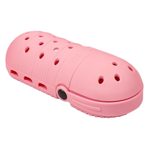 Make-up-Pinselhalter aus Silikon, Organizer in Schuhform, elegantes Loch-Design, Bürstentasche, kompaktes Reiseetui mit Schutzfunktion, Szene von Genérico