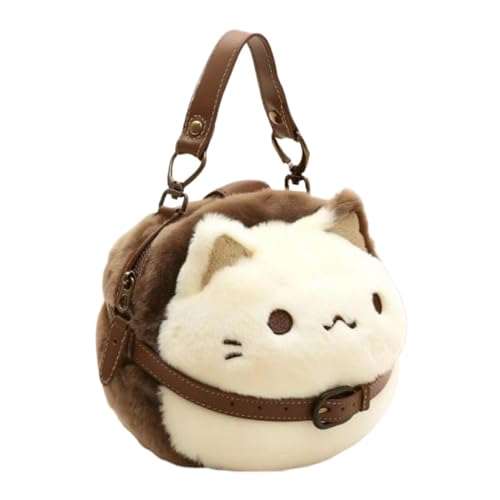 Messenger Bag for Chat Toy-Small Süße Handtasche für Frauen | Schultertasche mit luxuriöser Katze, entzückende Tasche in Tierform | Handtasche und leicht, perfekt für den täglichen Gebrauch, A von Genérico