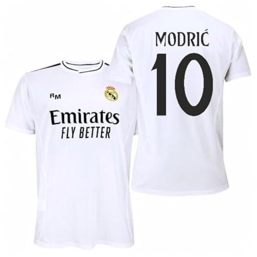 Modric T-Shirt – Eleganz, Vision und Charakter in einem einzigartigen Kleidungsstück, das stille Talent und Meisterschaft in jeder Bewegung würdigt, Weiß, M von Genérico