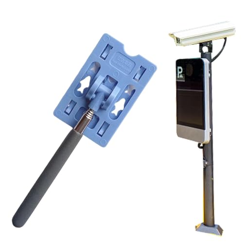 Parkplatz, berührungsloser Mautstab – Teleskop-Verlängerungsausweis, langer Zugangswerkzeug, Cockpit-Eingangsstift, Blau / Grau (Sea Blue + Persian Grey), Consulte la descripción, Siehe Beschreibung von Genérico