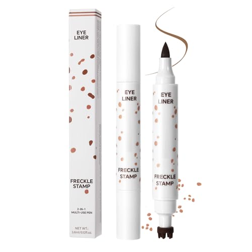 Pen Pen Point Freckles Stamp | Gesichtspunkte mit Stift | 3,6 ml Doppelkopfdichtungen | Schnelltrocknender Stempel | Machen Sie die Schweißparty dauerhaft für Frauen. von Genérico