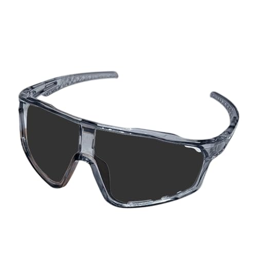 Polarisierte Sonnenbrille | Sonnenbrille für Fahrrad | Polarisierte UV-Brille für Männer | Sporttöne im Freien mit verstellbaren Armen | Augenschutz gegen das Band, grau, Consulte la descripción von Genérico