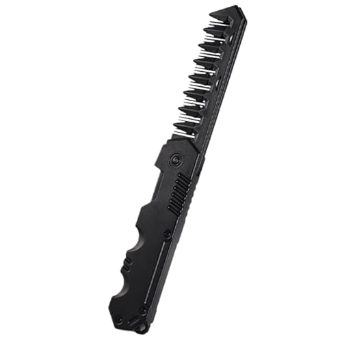 Reisekamm, faltbarer Haarkamm, 22,9 cm zusammenklappbarer Kamm für Männer, breite Zähne, Mini-Styling-Werkzeug für die Haarpflege von Genérico