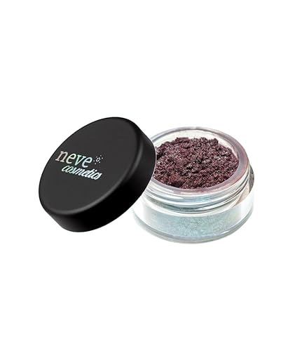 Schnee Cosmetics Veganer Lidschatten Puder Frei 100% Mineral Chamäleon Warm Braun mit erstaunlichen Spiegelreflexen aqua grün Vegan 2gr von Generico