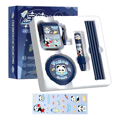 Schulbedarf-Set, entzückendes Schulmaterial mit Cartoon-Design für Kinder, pädagogische Anreize, einschließlich Anspitzer, Elektrostaubsauger, Radiergummi und Bleistifte, Modell A, Consulte la von Genérico