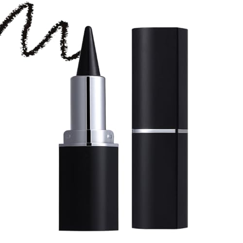 Schwarzer Gel-Eyeliner Stick, Eyeliner Gel-Stift, Smokey Eye Liner Pencil Crayon | Natürliches Gothic Make-up Zubehör für Halloween, Abschlussball, Performance, von Genérico
