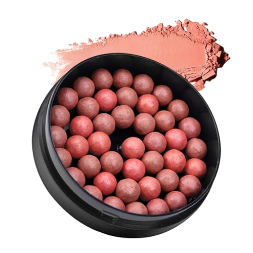 Soft Glow Blusher - Little Round Pot Blusher | Feuchtigkeitsspendendes Make-up für Frauen, langlebig, tragbare Wangenfarbe für den täglichen Gebrauch und Reise-Make-up-Zubehör von Genérico