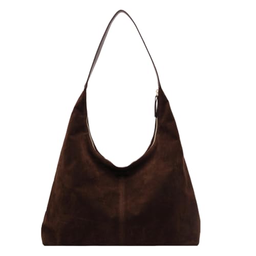 Strukturierte Wandertasche – -Taschen für Frauen, Handtasche, lässige Tote Hobo Purse Damen, lässige Taschen, Zubehör, große Arbeitstaschen für Mu, Kaffee, Consulte la descripción von Genérico