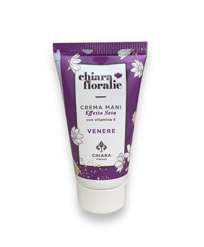 Venere Chiara Handcreme, 50 ml, Seideneffekt mit Vitamin E. von Genérico