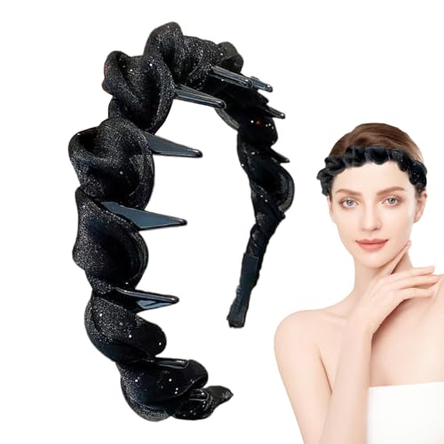 Zahn-Stirnband | Rutschfestes Zahn-Stirnband für Frauen | Bequemes Haarband für Reisen von Genérico