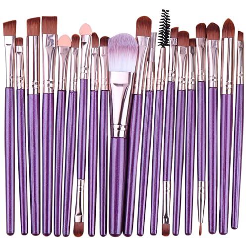 20 Stück Make Up Pinsel Set Make Up Tools, Toilettenbürsten, Make-up Pinsel aus Wolle von Générique