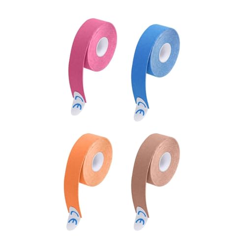 4 Stück Gesichts-Lifting-Band, Anti-Falten-Patches, multifunktionales Kinesiologie-Tape, Gesichtslifting Patch 2,5 cm x 5 m (E) von Générique