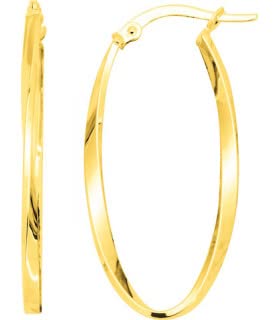 AELIS – Kreolen, 9 Karat Gelbgold, 20 bis 30 mm, Gelbgold von Générique