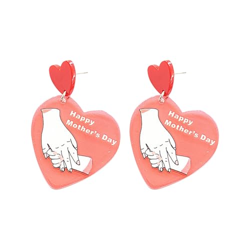 Acryl Herz Ohrstecker, Mode und Niedliche Muttertags.Kreatives Design, um den besonderen Tag der Mutter zu feiern.Zange Kits Kits, Einheitsgröße, Acryl, Kein Edelstein Acryl Herz Ohrstecker, Mode und Niedliche Muttertags.Kreatives Design, um den besonderen Tag der Mutter zu feiern.Zange Kits Kits, Einheitsgröße, Acryl, Kein Edelstein von Générique