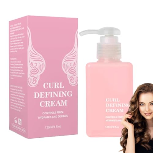 Adorable Curl Defining Cream, Moisturizing Curl Cream, 120 ml Hydrating Curl Cream, Hair Curl Defining Cream, Long Lasting Curly Hair Defining Cream, Curl Enhancing Cream for Women von Générique