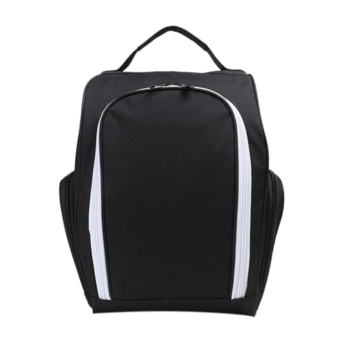 Aufbewahrungstasche für Sportschuhe, tragbare Golf-Schuhtasche mit Griff – wasserdichte Tasche für Sportler, Männer und Frauen, Verwendung auf Rennstrecken, Fitnessstudio und Spielplätzen, Schwarz von Générique
