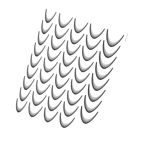 Aufkleber für French Manicure | Nageldekoration in Mondform, 3D-Aufkleber für Finger, Maniküre-Zubehör, selbstklebend von Générique