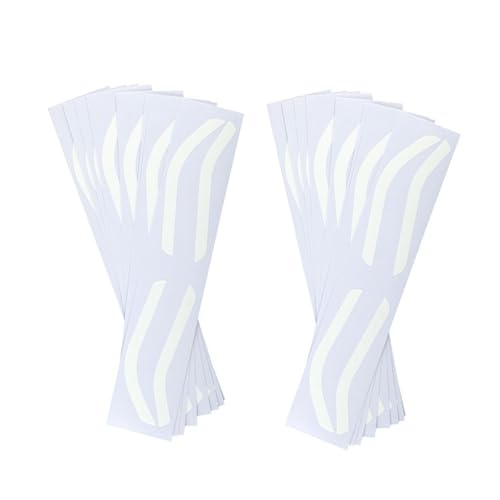 Augenbrauen-Aufkleber, Augenbrauenschablonen | Augenbrauen-Schablonen-Set für Frauen | 50 Paar professionelle Vorlagen, Klebeband-Aufkleber für Teint-Make-up von Générique