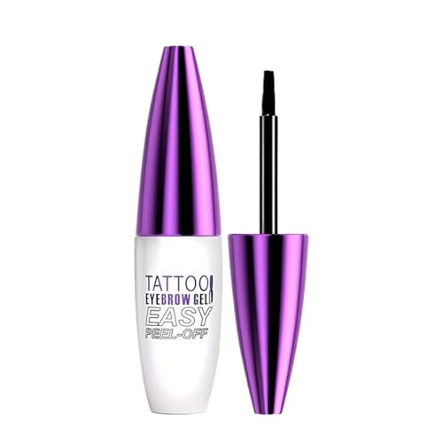 Augenbrauen-Peel-Off, wasserfest, langanhaltend, falsches Augenbrauen-Gel, Transfer Proof Tattoo, Augenbrauen-Make-up, Smudge Resistant, natürliches Looking Beauty Tool für Damen von Générique