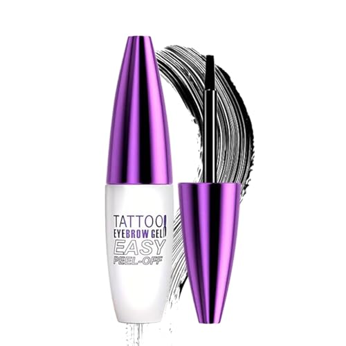 Augenbrauen-Peel-Off, wasserfest, langanhaltend, falsches Augenbrauen-Gel, Transfer Proof Tattoo, Augenbrauen-Make-up, Smudge Resistant, natürliches Looking Beauty Tool für Damen von Générique