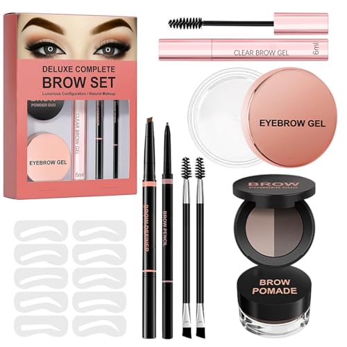 Augenbrauen-Stempel-Set – flüssiger Augenbrauenstift | Augenbrauen-Stempel-Set | Augenbrauen-Stift Make-up-Set | Augenbrauen-Stift | Set mit wasserfestem Augenbrauenstempel | Augenbrauen-Stempel-Set – flüssiger Augenbrauenstift | Augenbrauen-Stempel-Set | Augenbrauen-Stift Make-up-Set | Augenbrauen-Stift | Set mit wasserfestem Augenbrauenstempel | von Générique