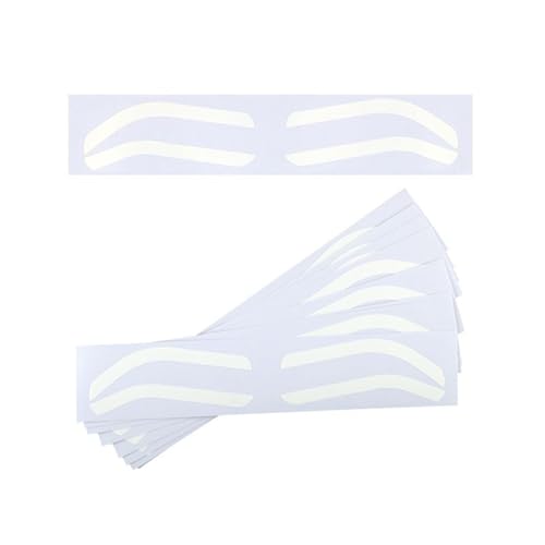 Augenbrauenschablonen, Augenbrauenaufkleber – Stirn-Shaper Schablonen & 50 Paar Professionelle Vorlagen | Formklebebandkleber & Airbrush-Aufkleber Zum Tönen Von Make-up von Générique