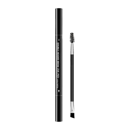 Augenbrauenstift, Natural Brows Precision Pen, Long Lasting Smudge Proof, Eyebrow Pencil Double Ended Cosmetic Ideal for Sensitive Skin Friendly, Professional Makeup Shaping Tool von Générique