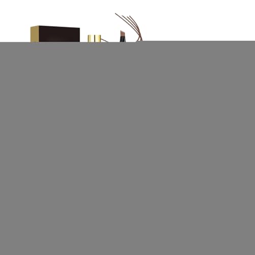 Augenbrauenstifte für Frauen – 2 in 1 Augenbrauenfüllstift mit Stirngel | Flüssiger Wimpern-Eyeliner in einem | Langlebiges Make-up bietet Frauen Kosmetik für Männer von Générique