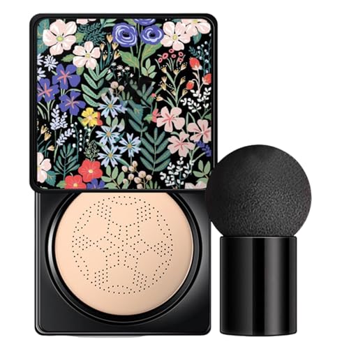 BB Cream Foundation, Luftkissen Pilzkopf BB Cream - BB Cream Natürliche Anti-Concealer mit langanhaltender Luftkissen - Beauty Cream Foundation Beauty Cream Feuchtigkeitskissen Make-up für Frauen von Générique