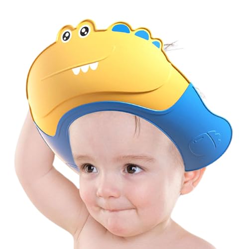 Baby Haarwaschvisier, Baby Mütze - Sichere Shampoo-Schutzkappe - Weiche Visier-Badekappe - Sicherer und verstellbarer Shampoo-Schutz von Générique