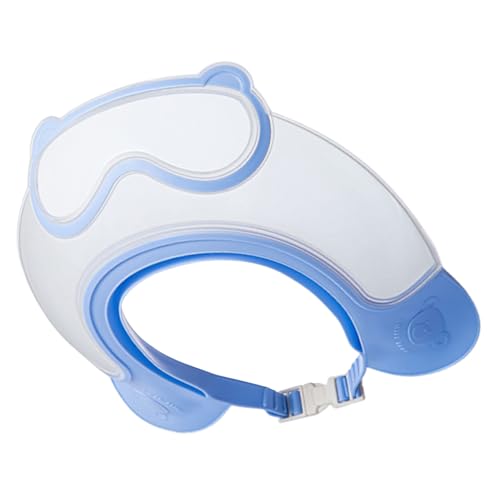 Baby Hair Washing Shield, Adjustable Kids Shower Cap, 9.06 x 9.06 x 2.76 Inches Soft Waterproof Visor Prevents Soap and Water from Eyes, Lightweight Comfortable Design for Bathing Use von Générique