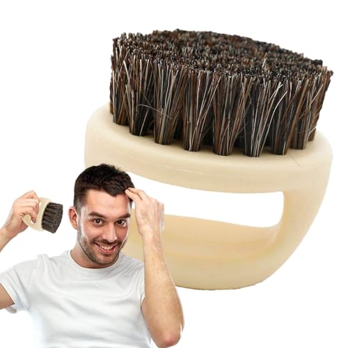 Bartöl-Applikatorbürste – Vintage-Bart-Stylingbürste mit Griff, Bartpflege für Männer für zu Hause und auf Reisen, einfach aufzutragen Bartöl oder Balsam von Générique
